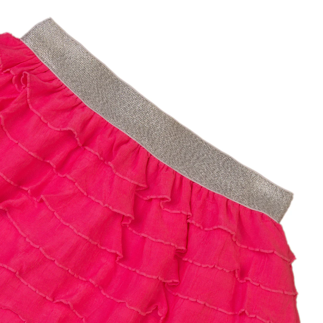 Zubaida's Pink Ruffle Skirt - Image 2