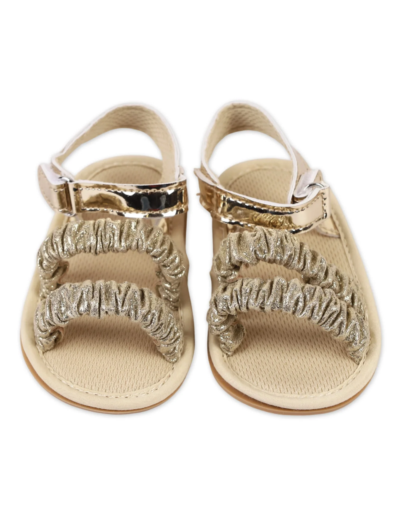 Zubaida's Little Giggles Crinkle Strap Sandals
