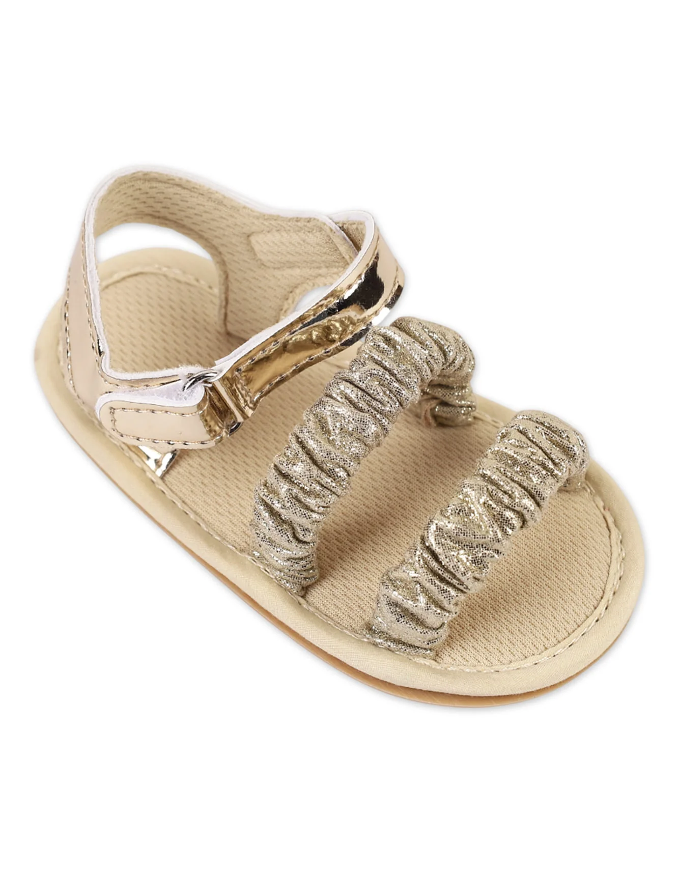 Zubaida's Little Giggles Crinkle Strap Sandals - Image 3