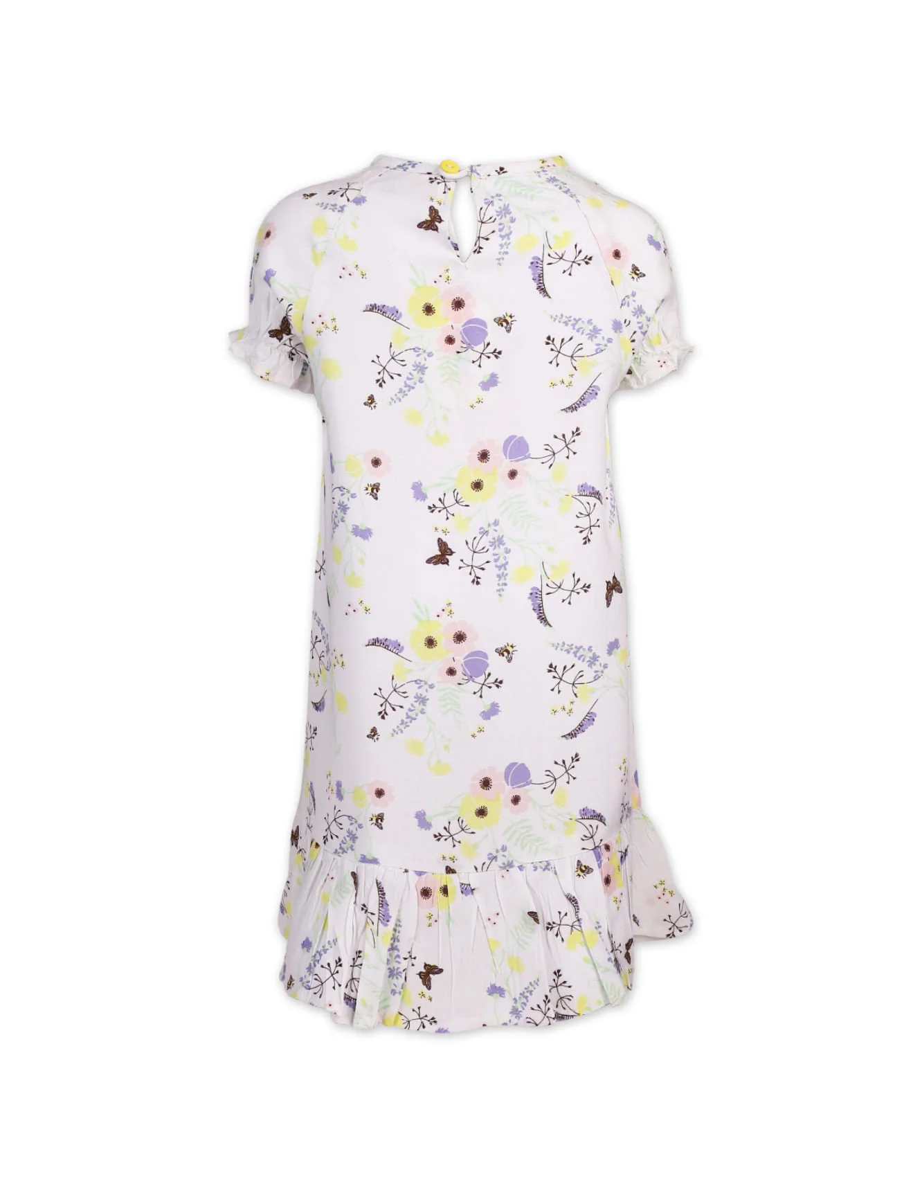 Dress with Charming Floral Print at Zubaidas Official™ Pakistan - Image 2