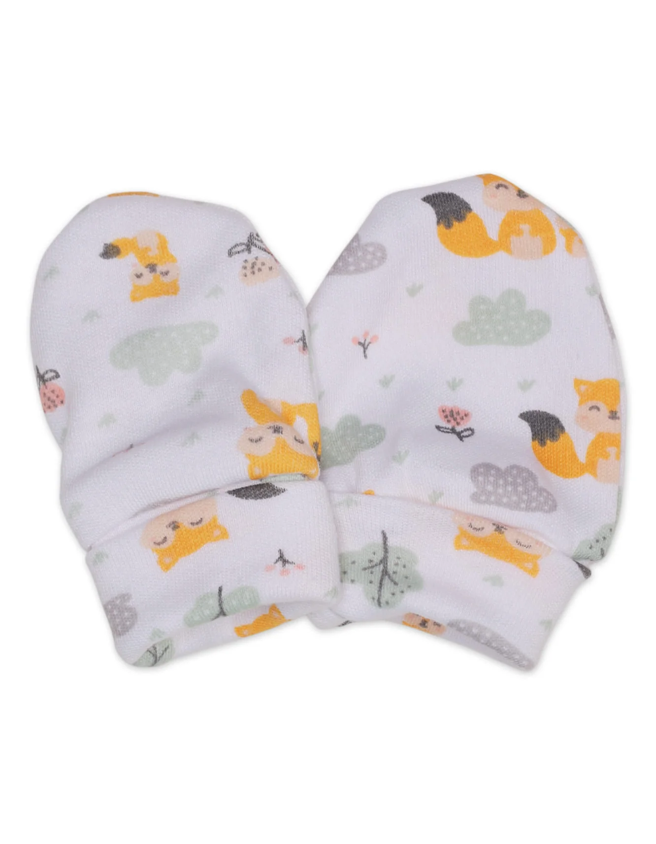Zubaida's Mittens & Booties Set - Fox Theme - Image 2