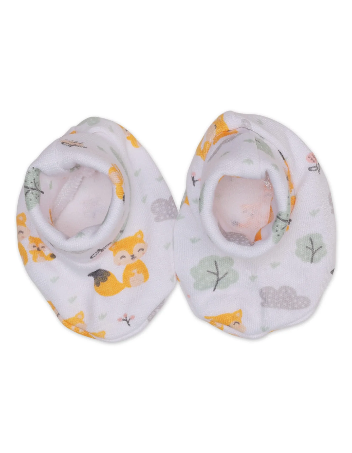 Zubaida's Mittens & Booties Set - Fox Theme - Image 3