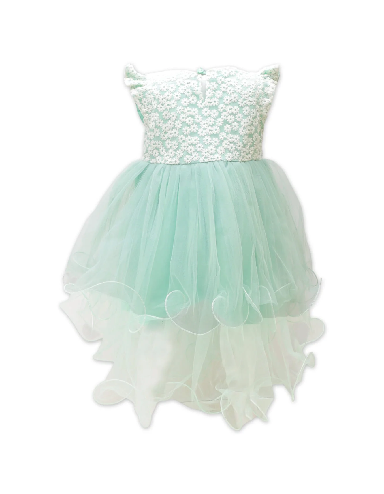 Zubaida's Sleeveless Multi Layered Tulle Dress - Image 3