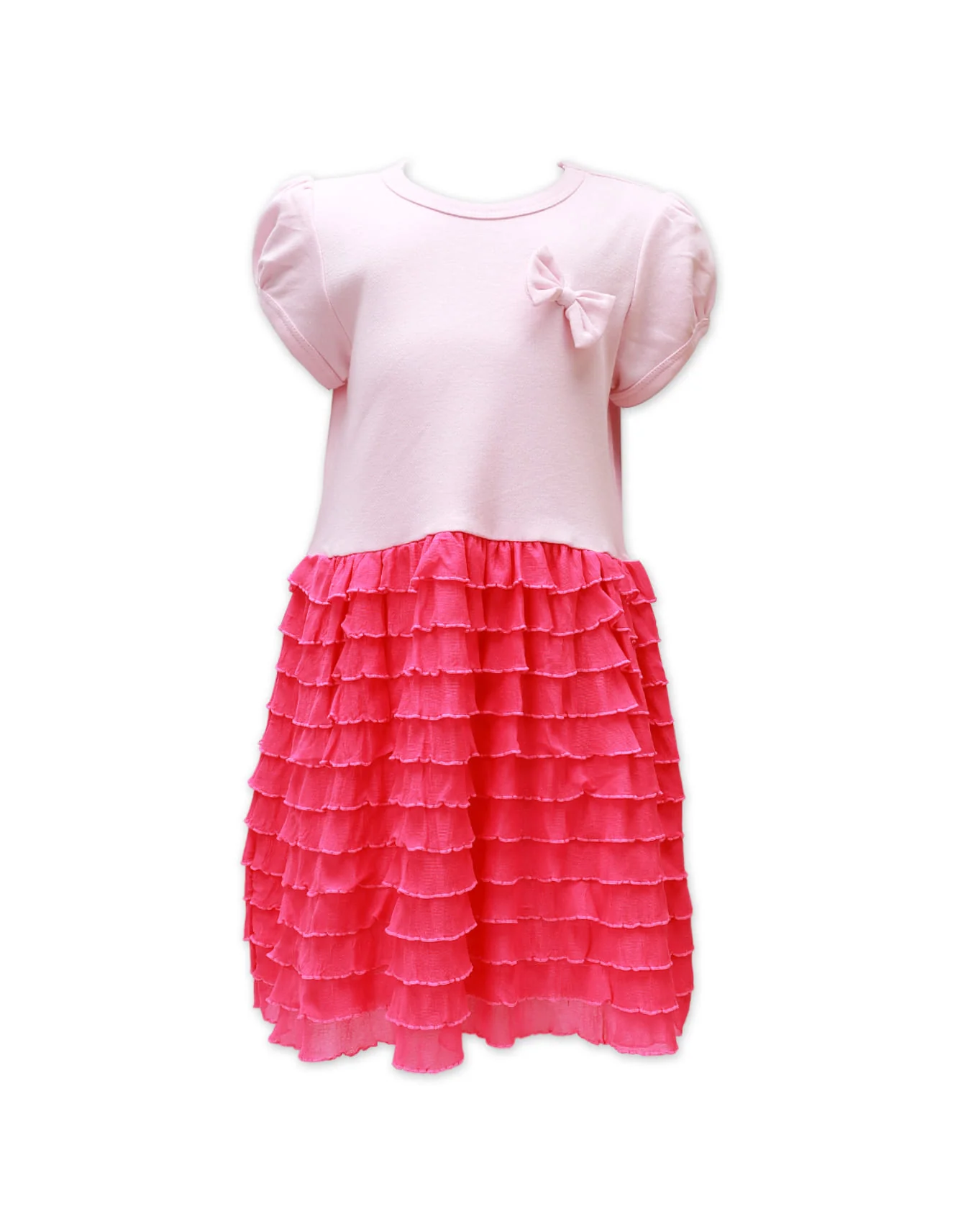 Zubaida's Ruffled Multilayered Dress
