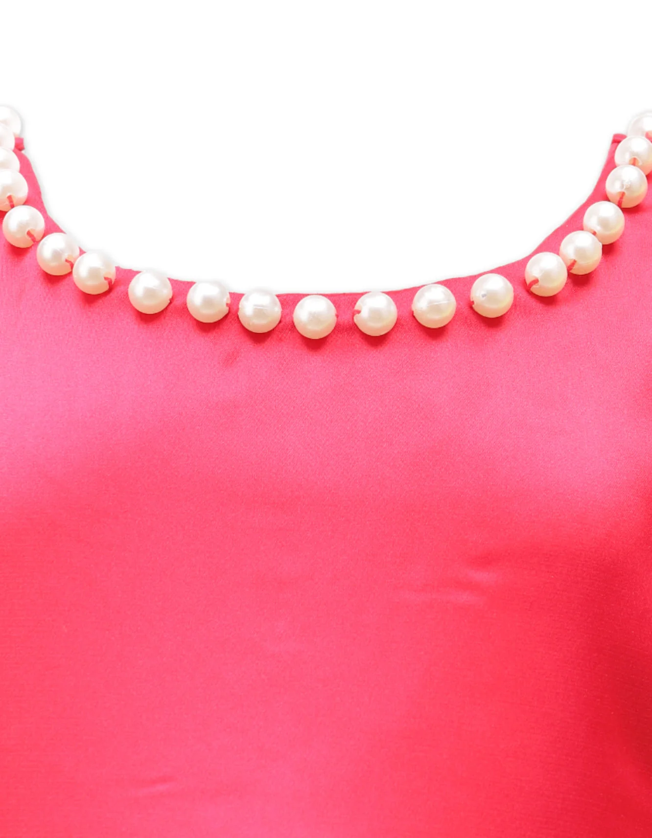 Zubaida's Elegant Pearls Tulle Dress - Image 2