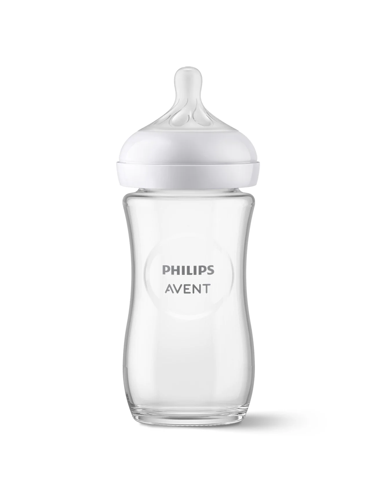 Philips Avent Natural Response Glass Bottle 8 OZ /240 ML SCY933/01 at Zubaidas Official™ Pakistan