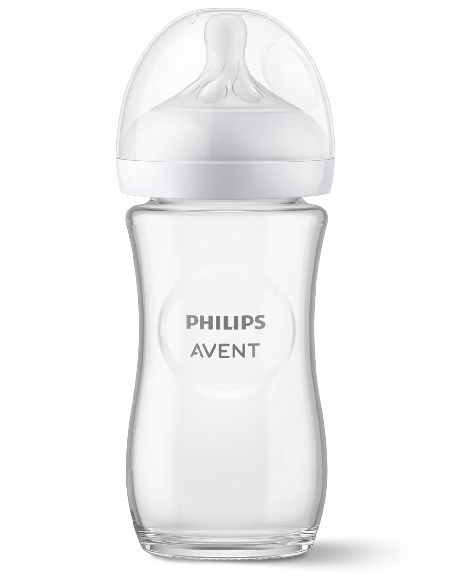 Philips Avent Natural Response Glass Bottle 8 OZ /240 ML SCY933/01 at Zubaidas Official™ Pakistan - Image 3