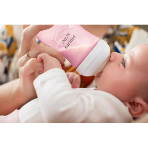 Philips Avent Natural Response 260ml Baby bottle Pink SCY903/11 at Zubaidas Official™ Pakistan - Image 3
