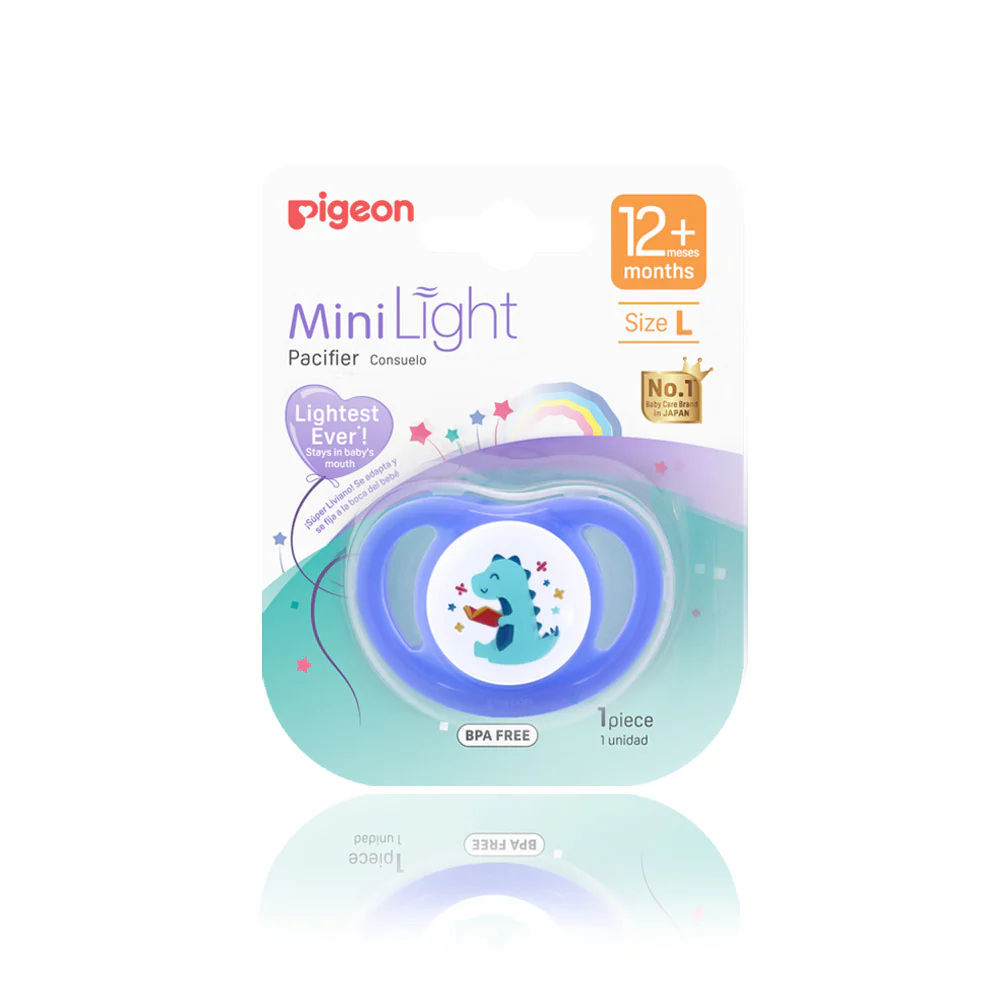 Zubaida's Pigeon Mini Light Pacifier (L) Boy-Dino Read - N79925 - Image 4