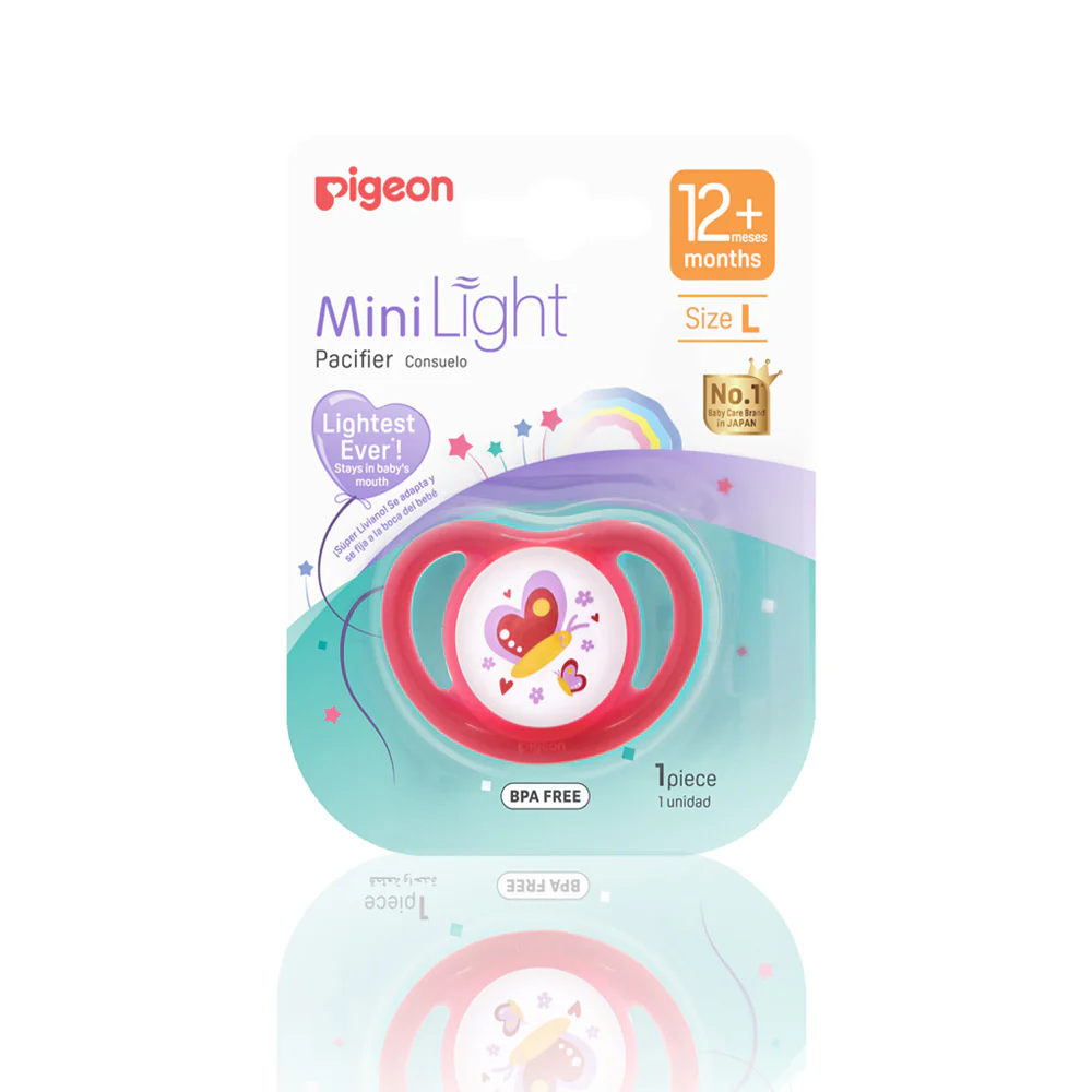 Zubaida's Pigeon Mini Light Pacifier (L) Girl-Butterfly - N79926 - Image 4