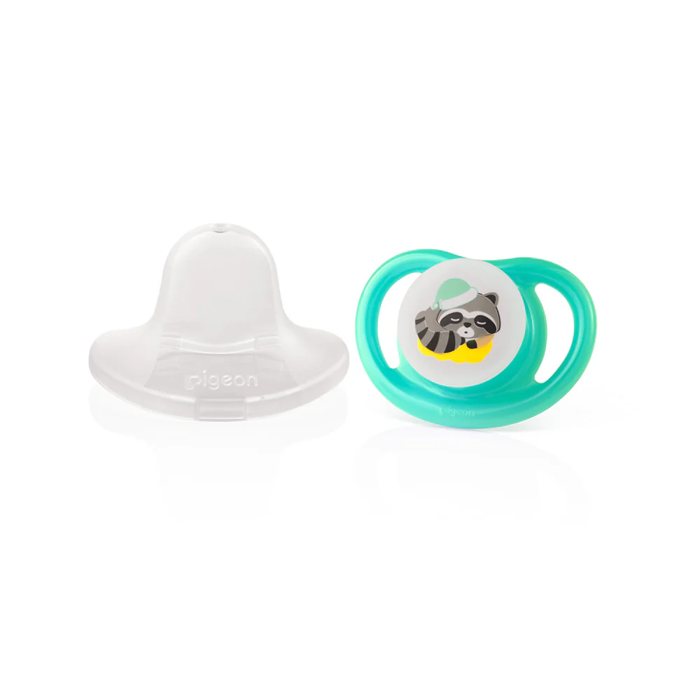 Zubaida's Pigeon Pacifier PK-2 (L) – Dino Read & Raccoon - N79930 - Image 3