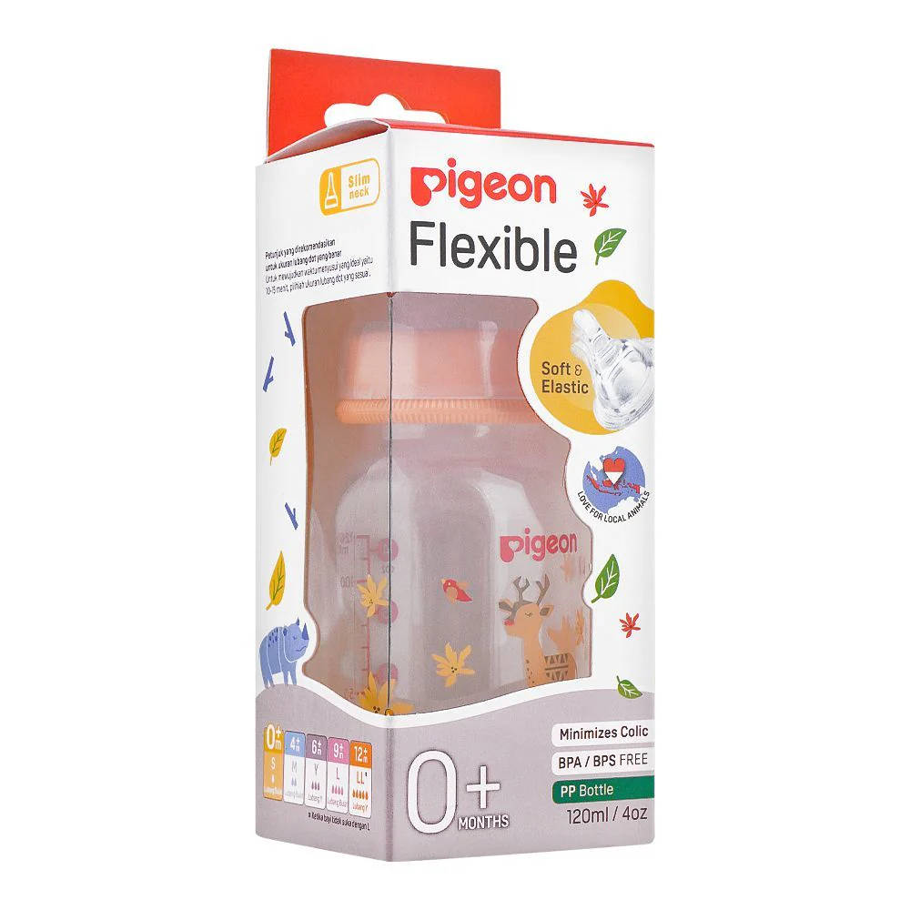 Zubaida's Pigeon Flexible Sn Feeder Pp Rp 120ml Deer - A79399 - Image 2