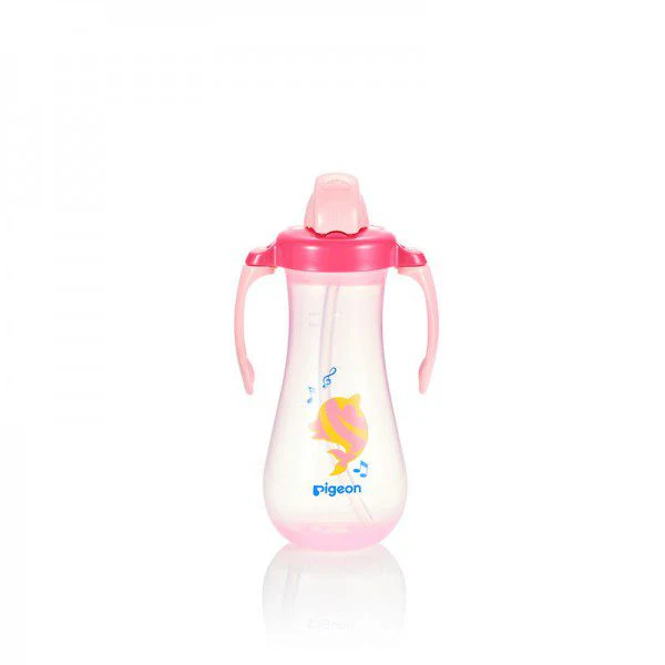 Zubaida's Pigeon Pigeon Tall Straw Bottle Pink - D78088