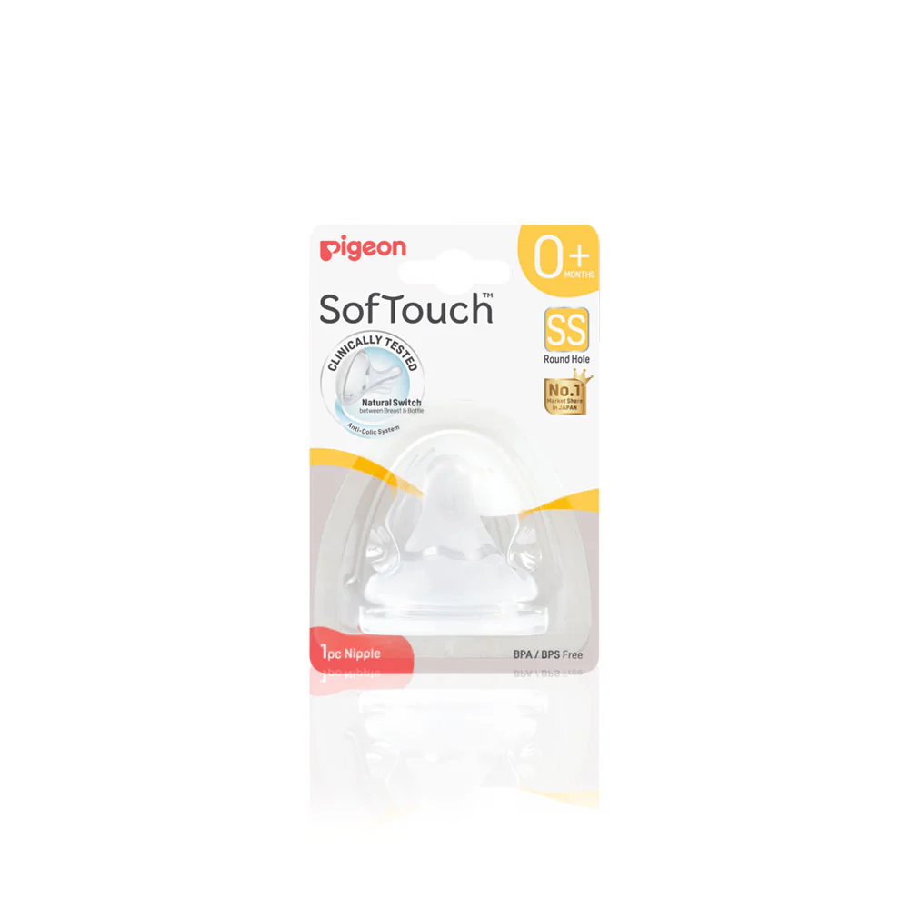 Zubaida's Pigeon SofTouch™ Nipple 1pc ( SS ) - B81265 - Image 2