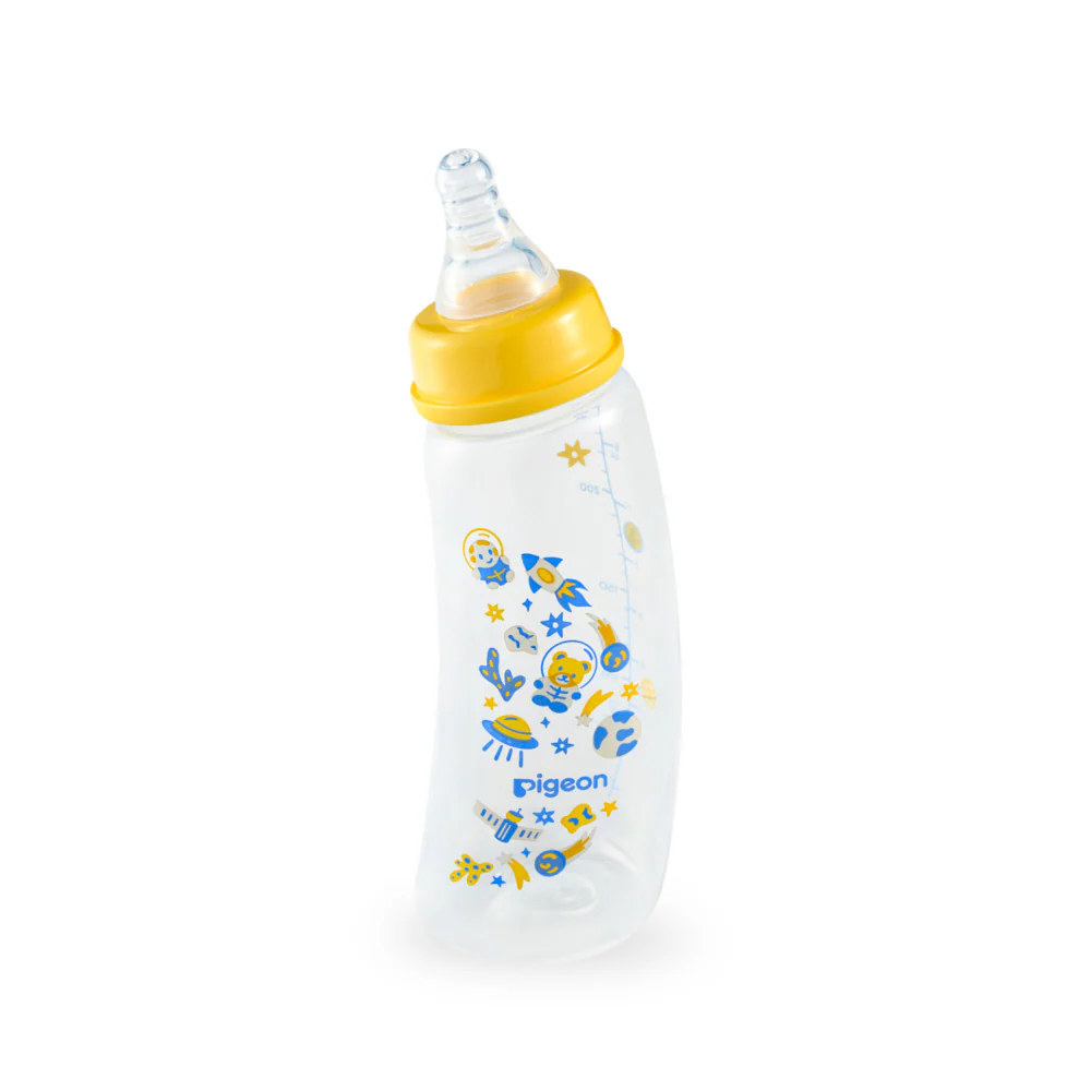 Zubaida's Pigeon Curve Nursing Bottle Pp 250ml Space - A80000 - Image 2