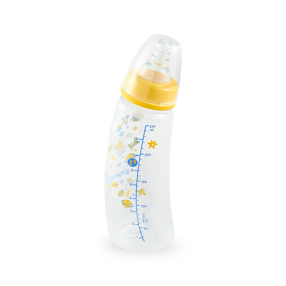 Zubaida's Pigeon Curve Nursing Bottle Pp 250ml Space - A80000 - Image 3
