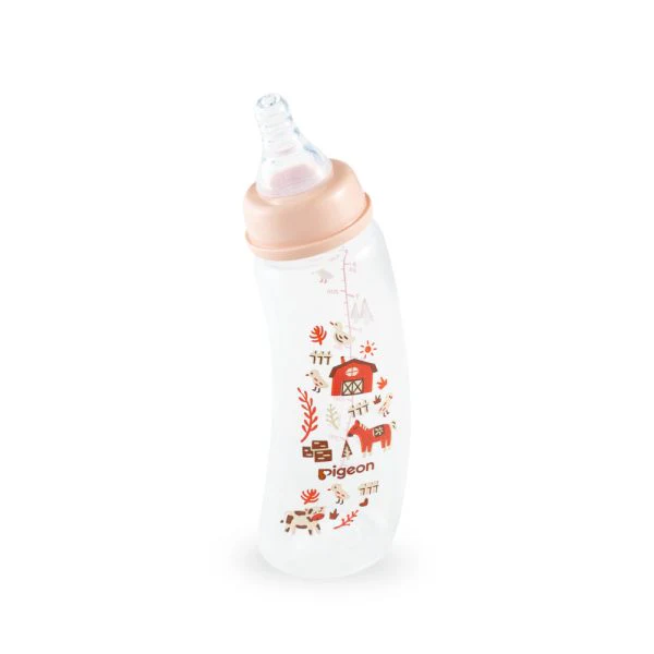 Zubaida's Pigeon Curve Nursing Bottle Pp 250ml Farm - A80001 - Image 2