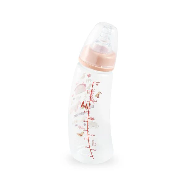 Zubaida's Pigeon Curve Nursing Bottle Pp 250ml Farm - A80001 - Image 3