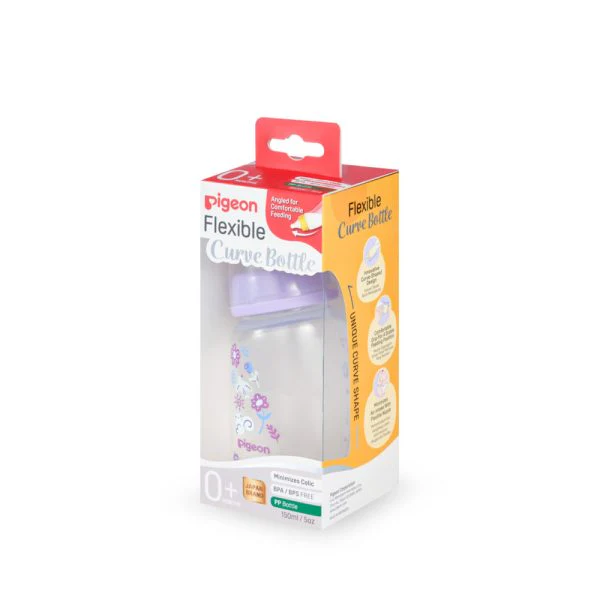 Zubaida's Pigeon Curve Nursing Bottle Pp 150ml Garden - A79998 - Image 4