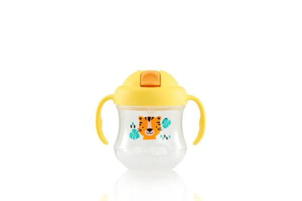 Zubaida's Pigeon Mag Mag Straw Cup Matte Yellow - D79238