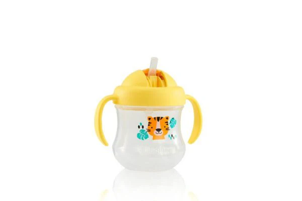 Zubaida's Pigeon Mag Mag Straw Cup Matte Yellow - D79238 - Image 2