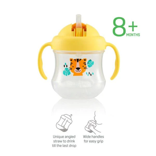 Zubaida's Pigeon Mag Mag Straw Cup Matte Yellow - D79238 - Image 3
