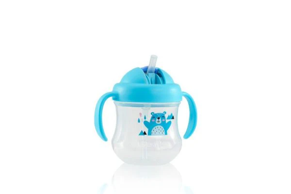 Zubaida's Pigeon Mag Mag Straw Cup Matte Blue - D79237 - Image 2