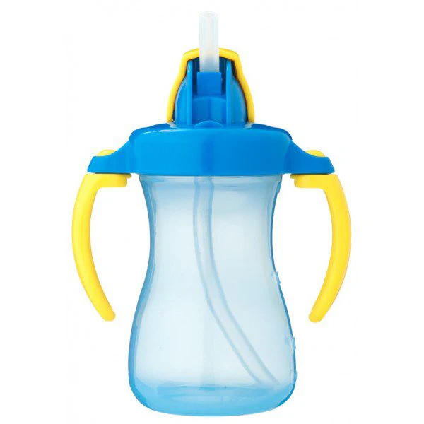 Zubaida's Pigeon Petite Straw Bottle 150Ml, (Blue) - D149