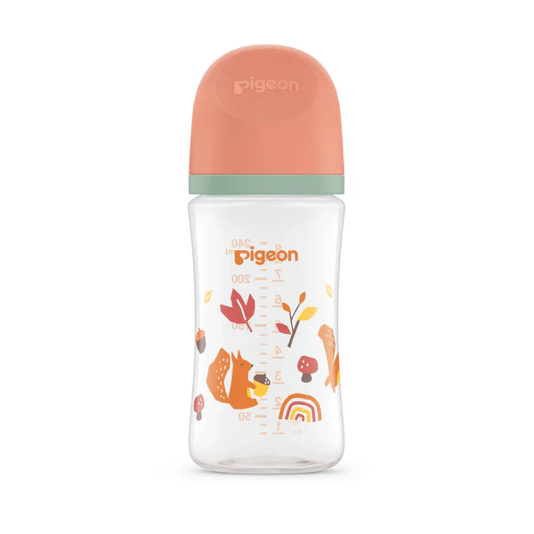 Zubaida's Pigeon SofTouch™ BPP Nursing Bottle 240ml Autumn - A81297