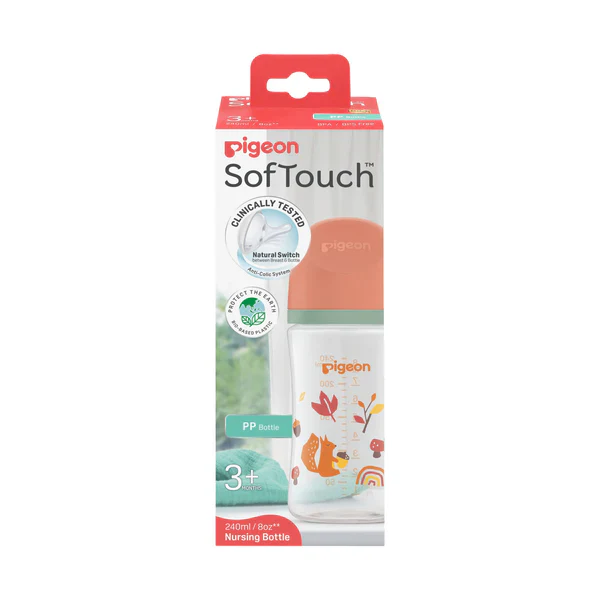 Zubaida's Pigeon SofTouch™ BPP Nursing Bottle 240ml Autumn - A81297 - Image 2