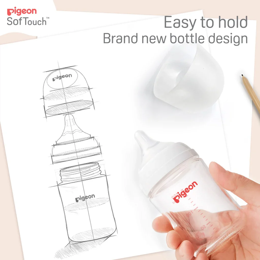 Zubaida's Pigeon SofTouch™ BPP Nursing Bottle 330ml - A81291 - Image 5