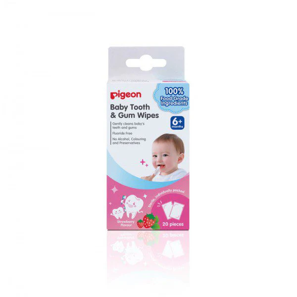 Zubaida's Pigeon Tooth & Gum Wipes Strawberry - H78291-1