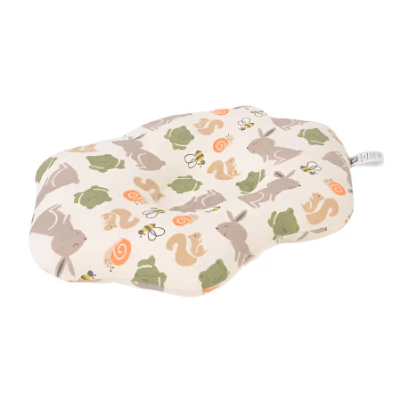 Zubaida's Recessed Center, Soft, Quilted, Cloud-Shaped Pillow - Image 2