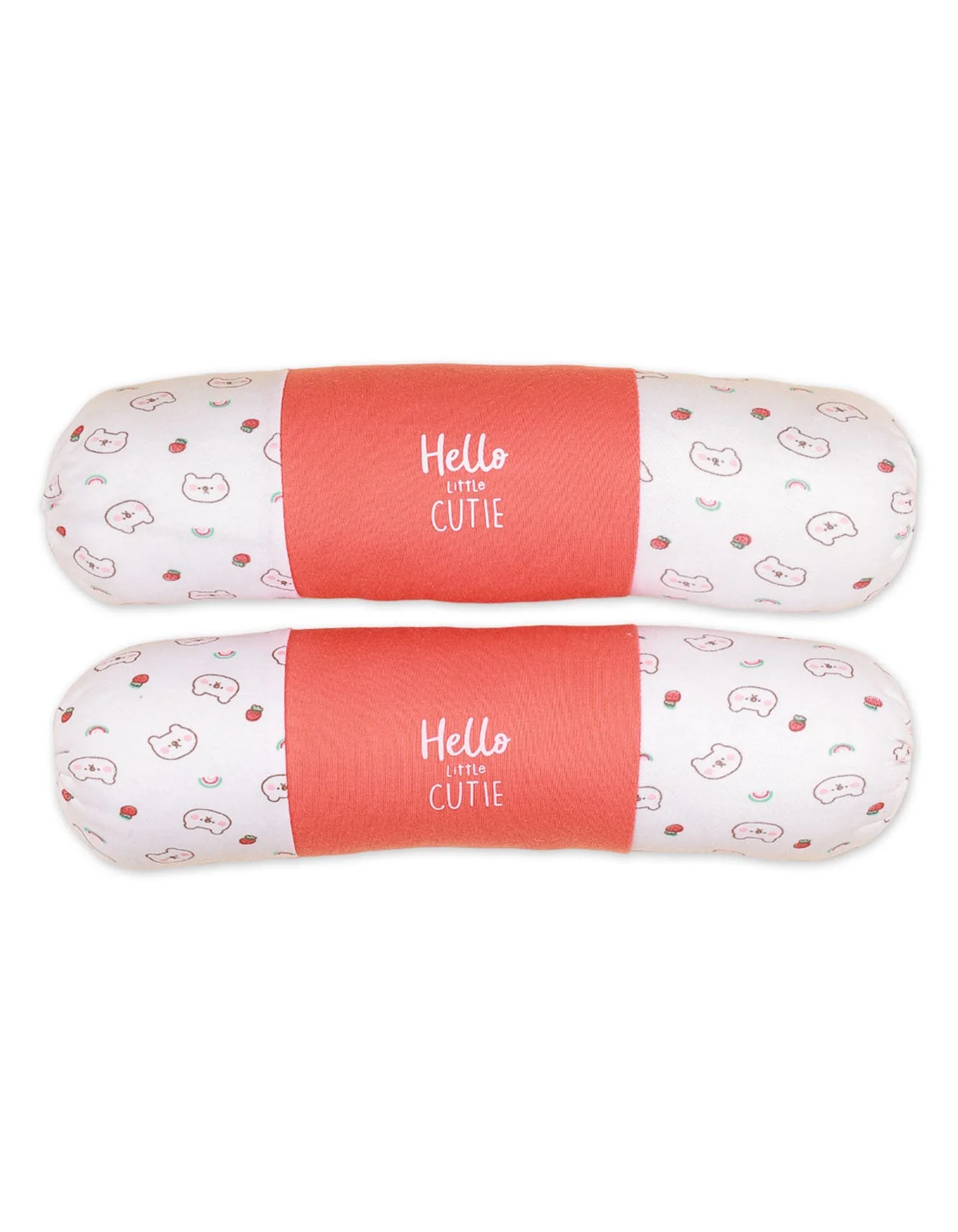 Zubaida's Pillow Set Orange Teddy Theme - Image 3