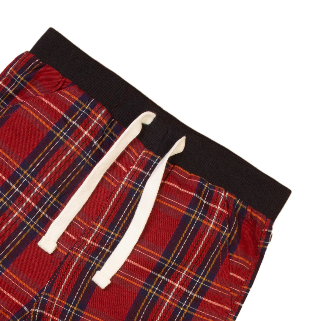 Zubaida's Plaid Cargo Shorts - Image 2