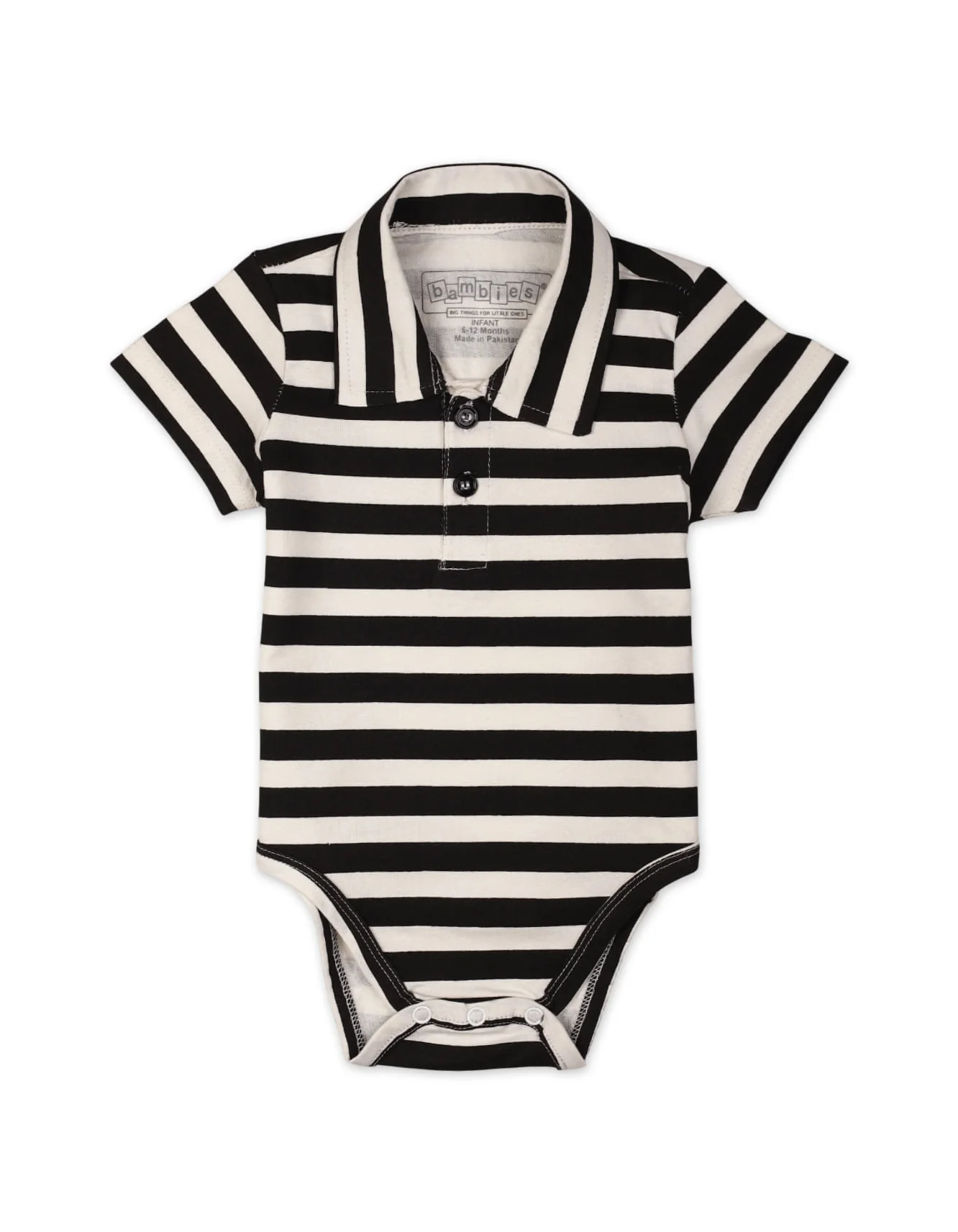 Zubaida's 2 Pcs Polo Bodysuit & T-Shirt - Image 3