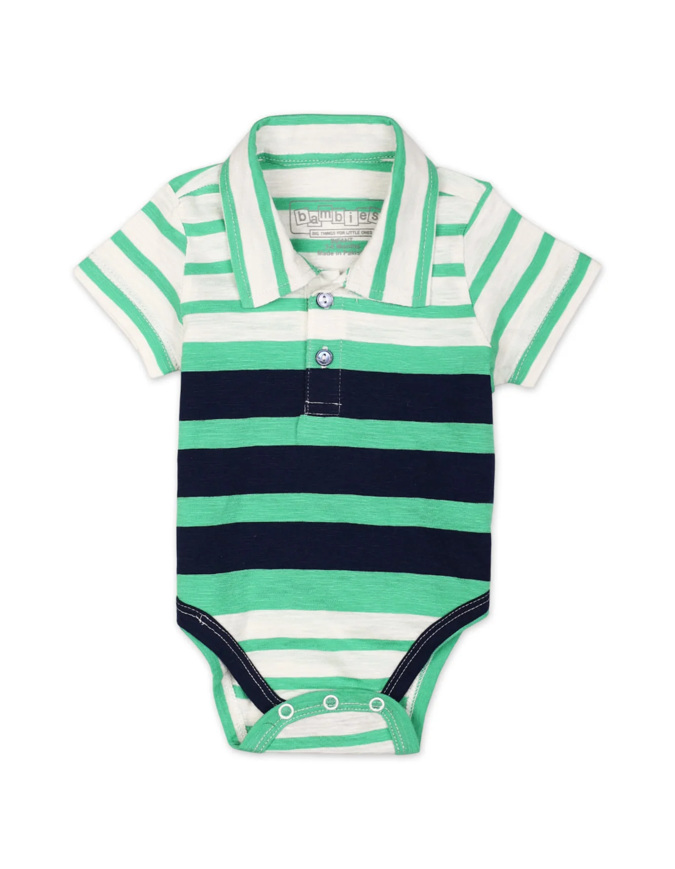 Zubaida's 2 Pcs Polo Bodysuit & T-Shirt - Image 3