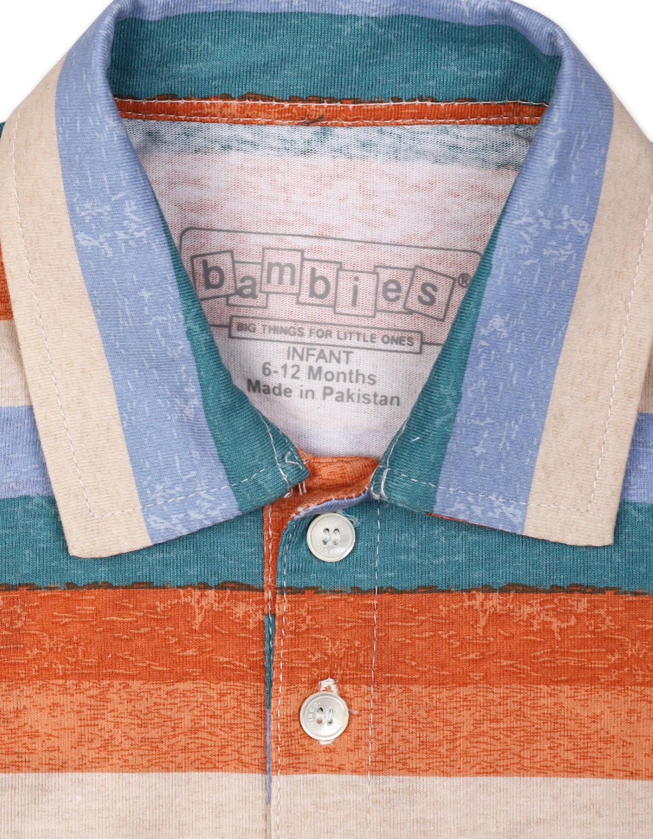 Zubaida's 2 Pcs Polo Bodysuit & T-Shirt - Image 2