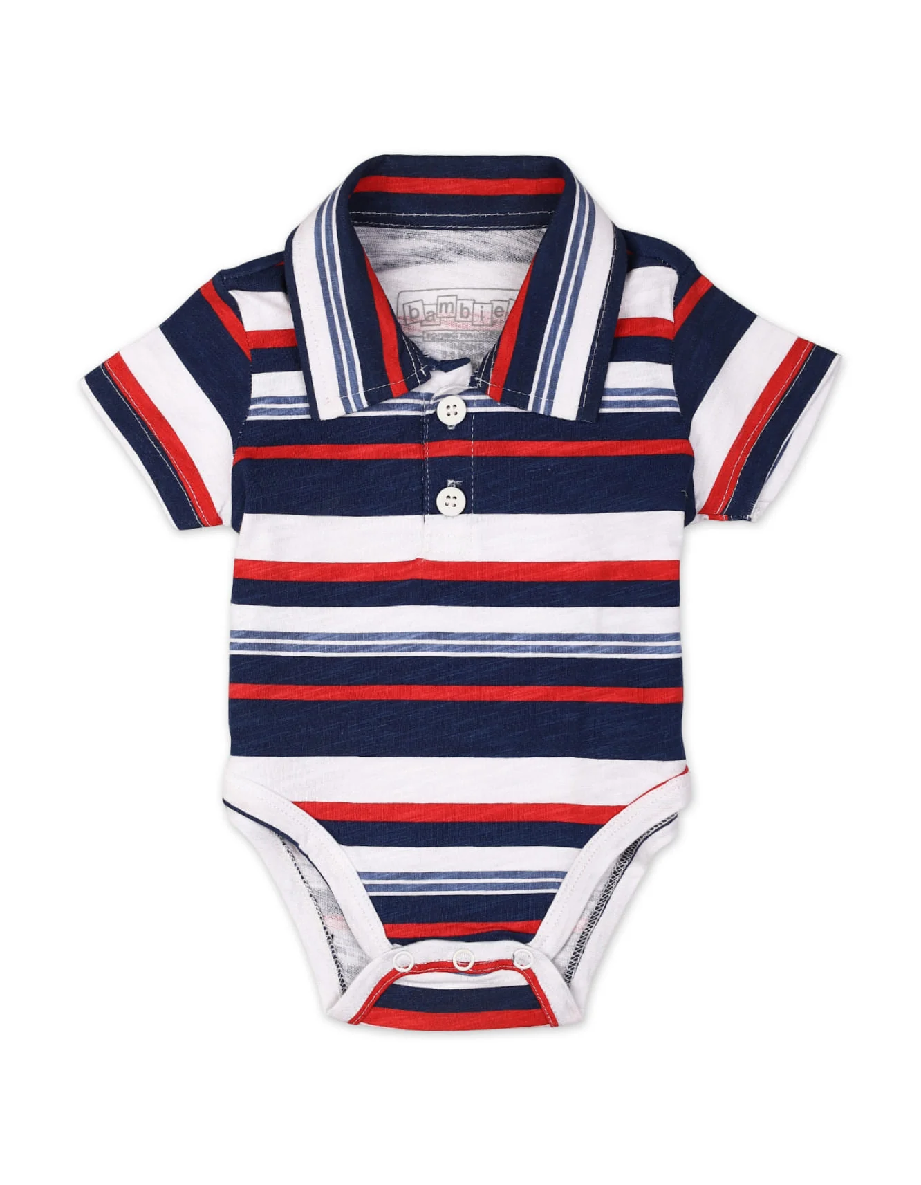 Zubaida's 2 Pcs Polo Bodysuit & T-Shirt - Image 3