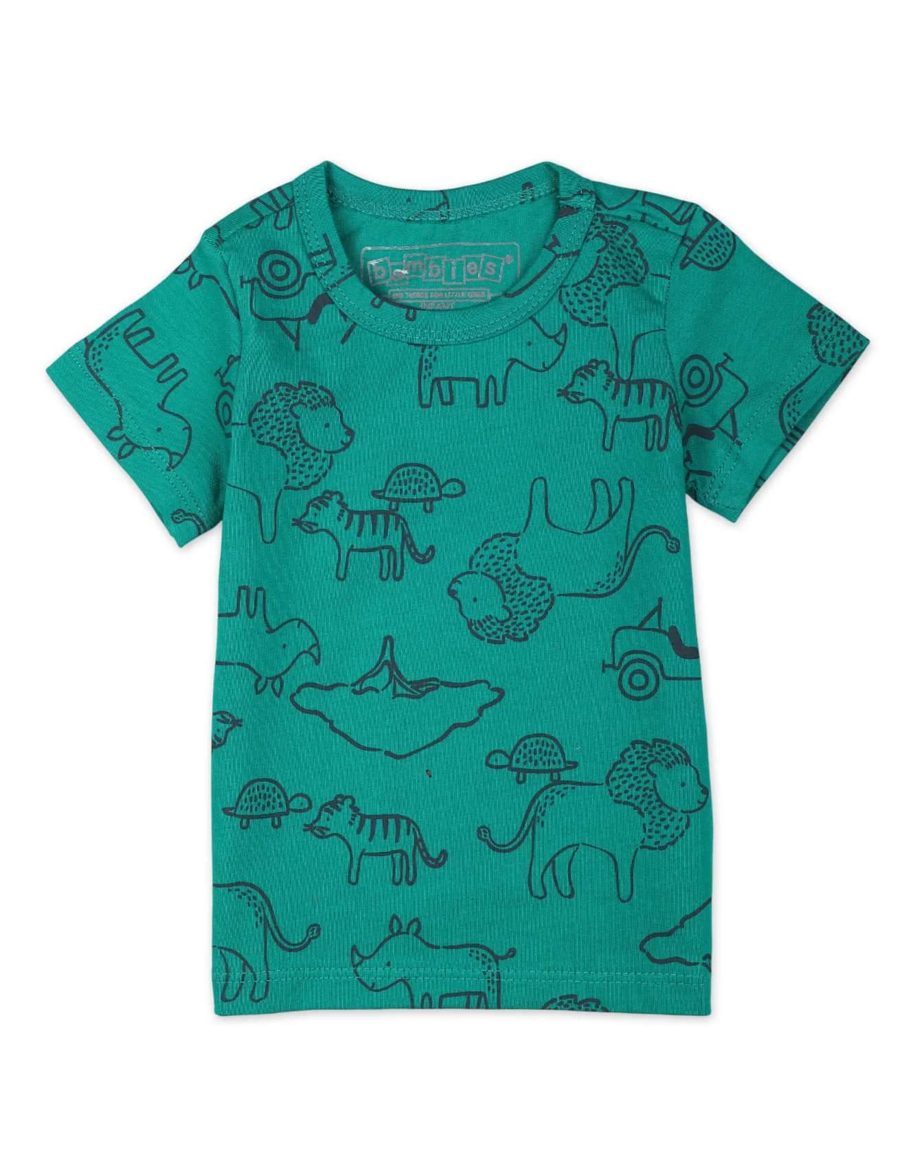 Zubaida's 2 Pcs Polo Bodysuit & T-Shirt - Image 4