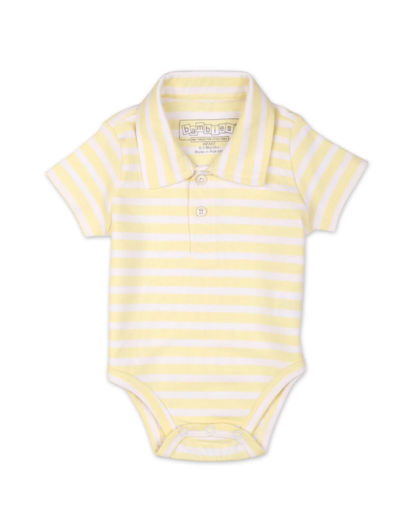 Zubaida's 2 Pcs Polo Bodysuit & T-Shirt - Image 3
