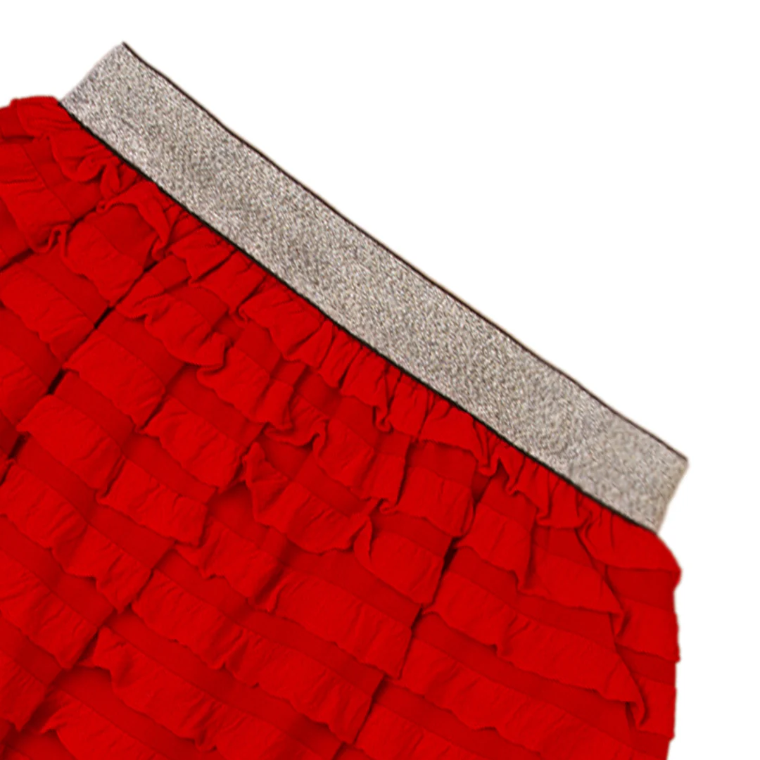 Zubaida's Red Ruffle Skirt - Image 2