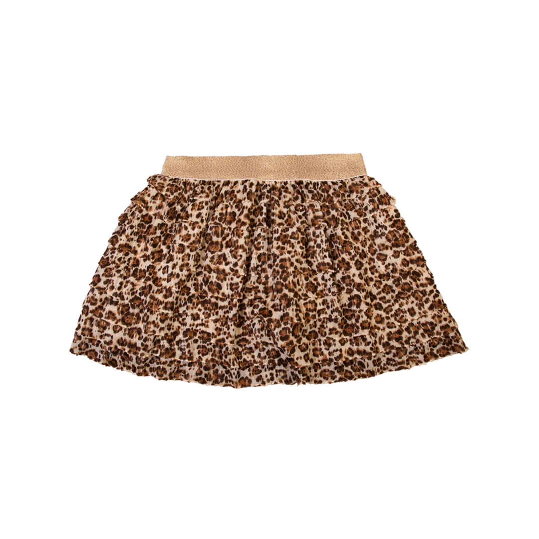 Zubaida's Leopard Print Skirt