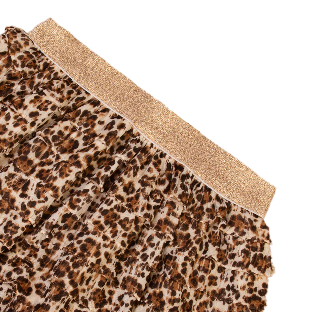 Zubaida's Leopard Print Skirt - Image 2