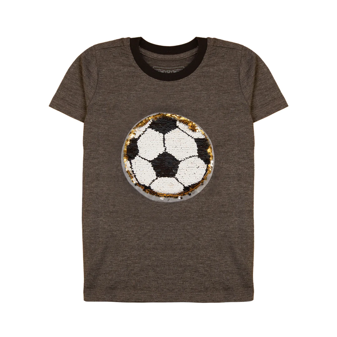 Zubaida's Shimmery Reversible Sequin T-Shirt - Image 2