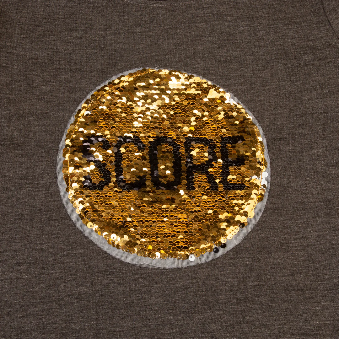 Zubaida's Shimmery Reversible Sequin T-Shirt - Image 5