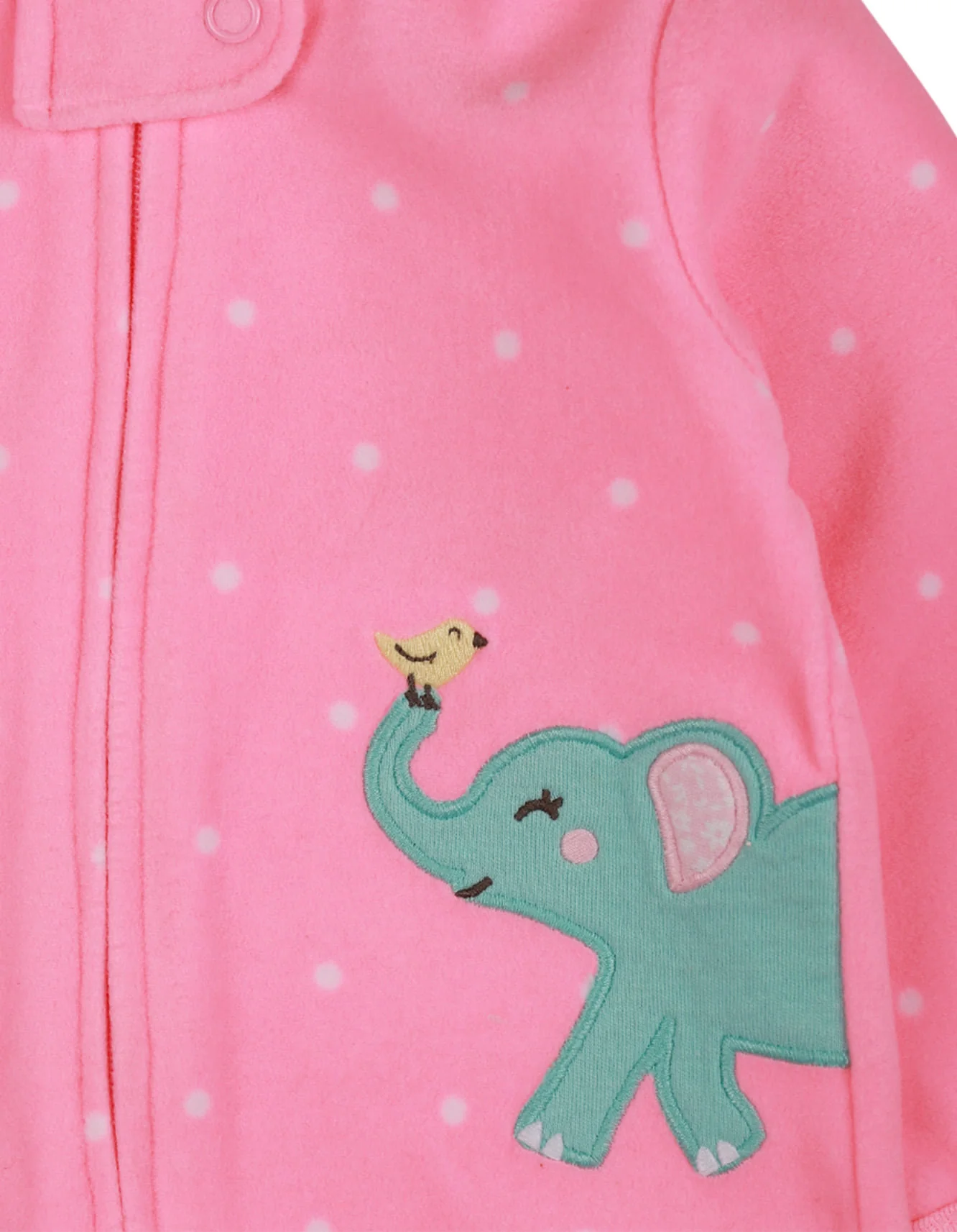 Zubaida's Romper Fleece Elephant - Image 3