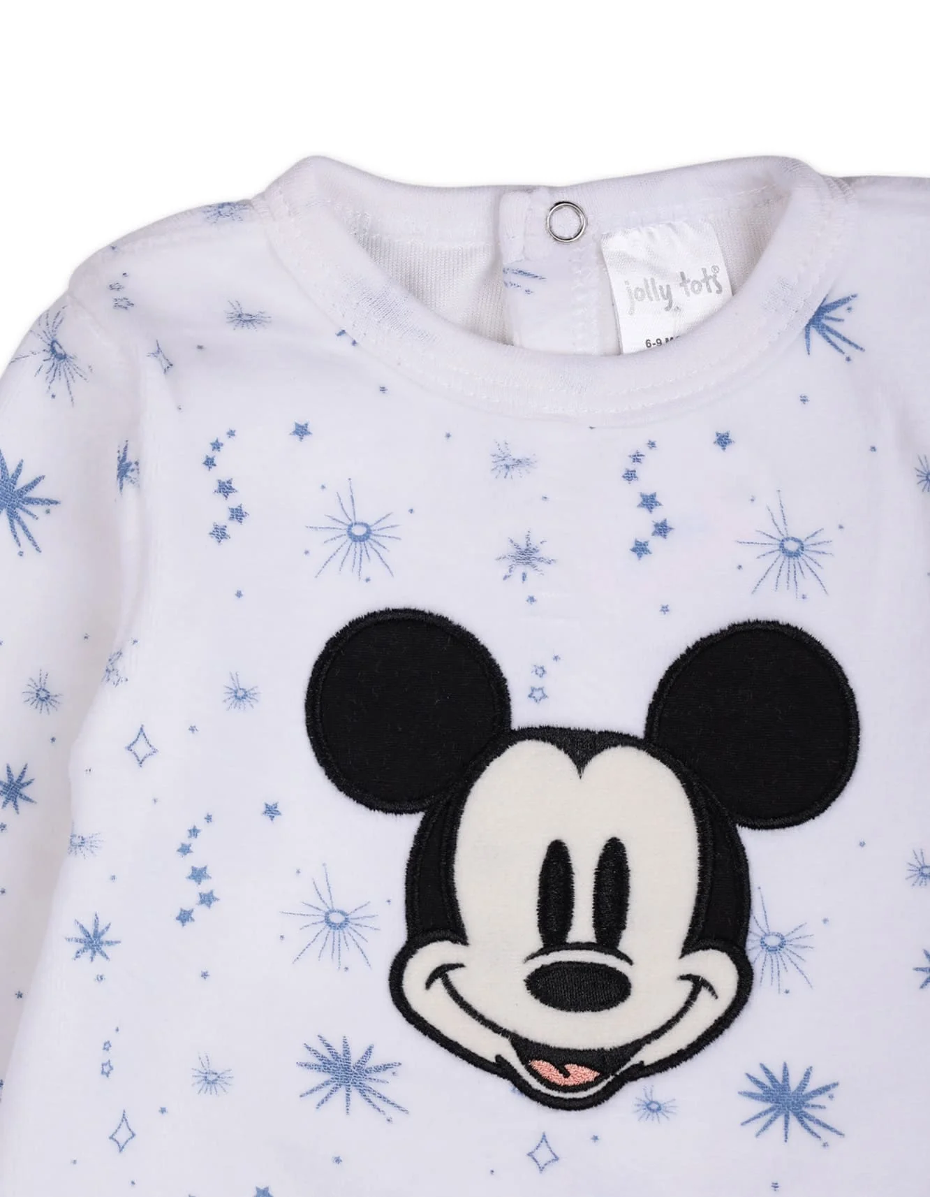 Zubaida's Romper Velor Micky Snow Flakes - Image 2