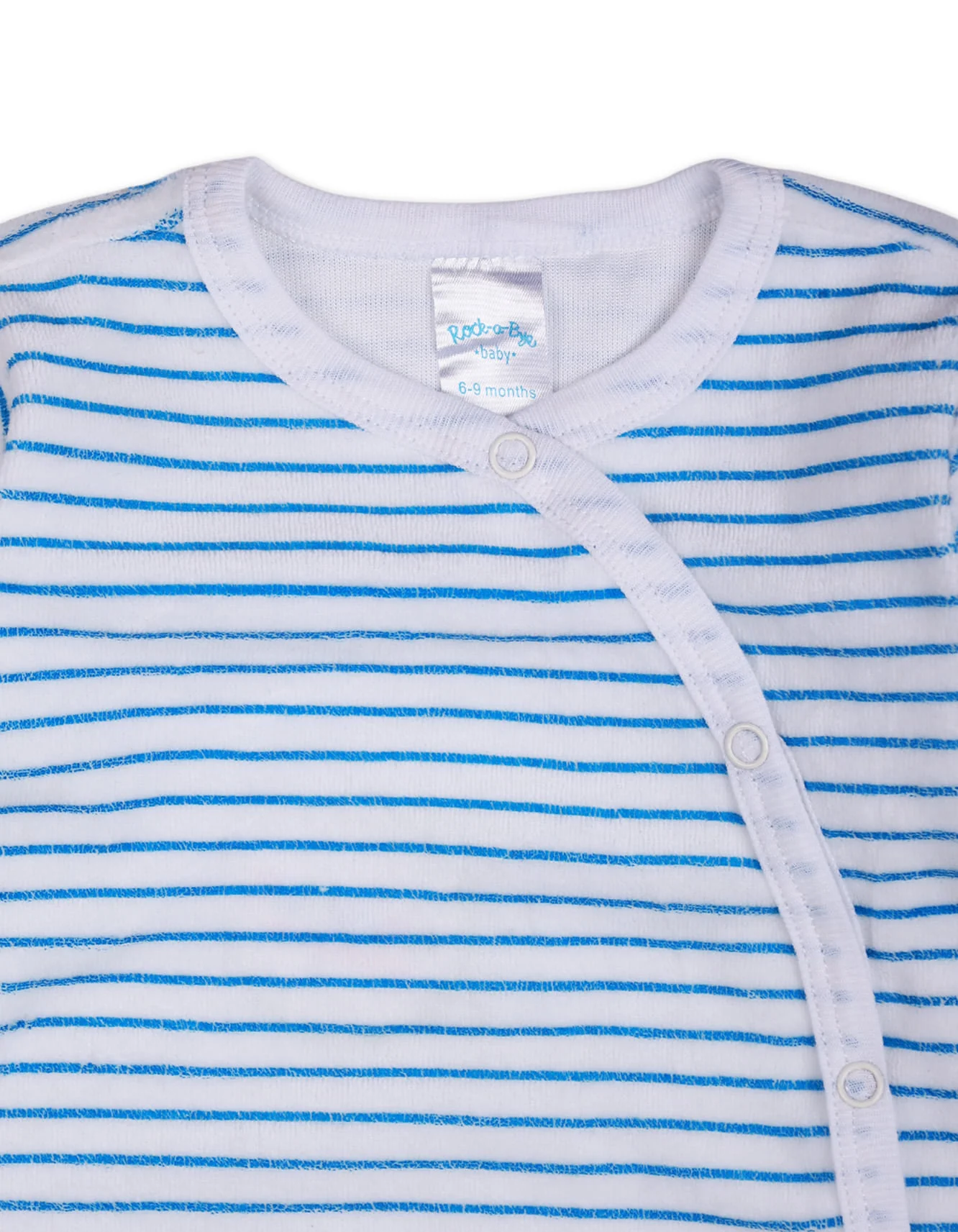 Zubaida's Romper Velor Stripes - Image 3