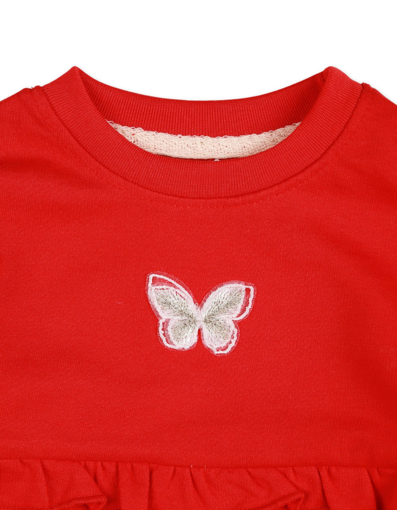 Zubaida's Full Sleeves T-shirt with Ruffles - Image 3